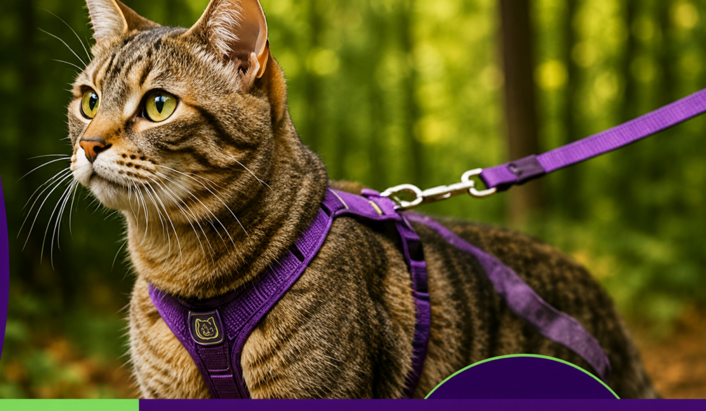 Capa do post Passeio com gatos: o que a ciência diz, do Instituto Felicidade Animal e do Centro de Ensino em Psiquiatria Veterinária