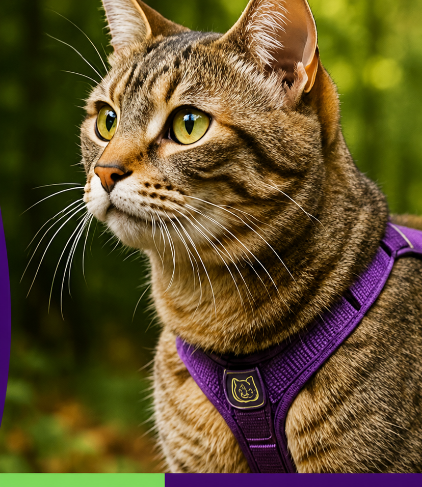 Capa do post Passeio com gatos: o que a ciência diz, do Instituto Felicidade Animal e do Centro de Ensino em Psiquiatria Veterinária